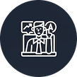 Coaching for business icon